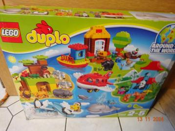 Lego Duplo rond de wereld 10805*PRIMA STAAT* beschikbaar voor biedingen