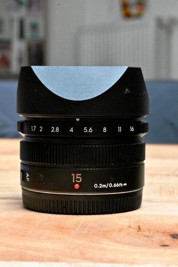 DJI 15mm f1.7 voor Lumix & Olympus M4/3 beschikbaar voor biedingen