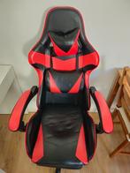 Chaise de bureau gaming, Huis en Inrichting, Bureaustoelen, Ophalen, Gebruikt, Rood, Bureaustoel