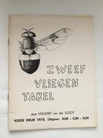 Zweefvliegentabel 1975, Boeken, Natuur, Ophalen of Verzenden, Gelezen