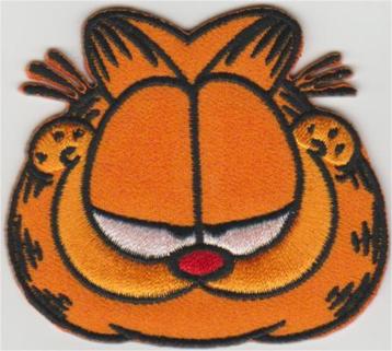 Garfield stoffen opstrijk patch embleem #1 beschikbaar voor biedingen
