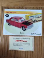 Dinky ATLAS fascicule + Certificat _ Peugeot 204 _ ref. 510, Ophalen of Verzenden, Nieuw, Overige typen, Dinky Toys