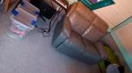 Relaxzetel, tweezit in leder., Ophalen, Zo goed als nieuw, Tweepersoons, Leer