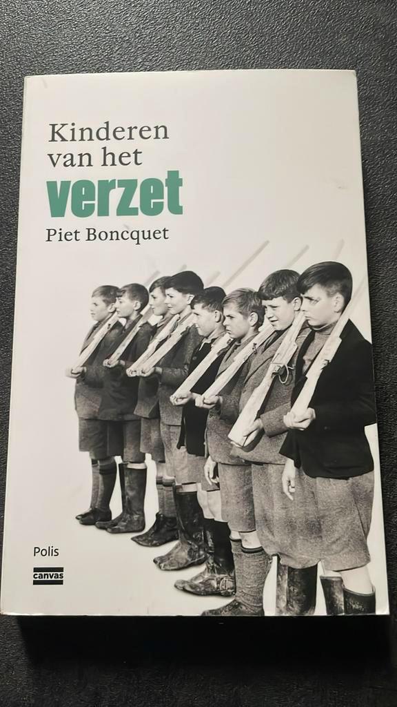 Piet Boncquet - Kinderen van het verzet, Boeken, Overige Boeken, Zo goed als nieuw, Ophalen