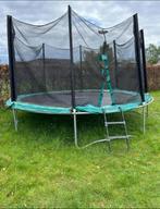Trampoline 426 cm met veiligheidsnet – goede staat, Kinderen en Baby's, Ophalen, Zo goed als nieuw