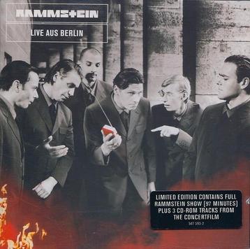 Dubbele CD Rammstein, Live aus Berlin.liveCD 98 min+bonuscd. beschikbaar voor biedingen