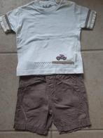 T-shirt en short Bla bla bla (maat 68), Kinderen en Baby's, Bla bla bla, Gebruikt, Ophalen of Verzenden, Setje