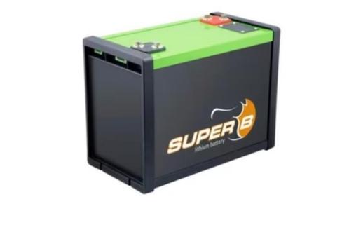 Super B Nomia 12V 100Ah Lithium accu, Caravans en Kamperen, Mobilhome-accessoires, Zo goed als nieuw, Ophalen