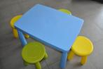 Ikea tafel en 4 stoeltjes, Kinderen en Baby's, Kinderkamer | Tafels en Stoelen, Ophalen, Gebruikt, Tafel(s) en Stoel(en)