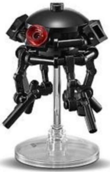 Lego figuur Imperial Probe Droid star wars beschikbaar voor biedingen