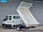 Iveco Daily 35C12 Kipper Euro6 Dubbel Cabine 3500kg trekhaak, Auto's, Te koop, 3500 kg, Iveco, Gebruikt