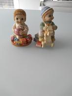 Couple de bébés - figurines hauteur 11 cm, Comme neuf, Humain, Enlèvement ou Envoi