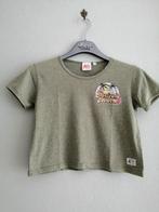 olijfgroene korte t-shirt  AO76  maat 8 jaar, Kinderen en Baby's, Meisje, AO76 American Outfitters, Ophalen of Verzenden, Zo goed als nieuw