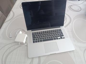 MacBook Pro 15.4'' Retina i7 année 2014, Utilisé, Azerty, 15 pouces, 2 à 3 Ghz