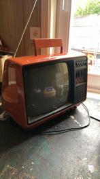 Vintage orange tv Tx Philips, Audio, Tv en Foto, Vintage Televisies, Ophalen, Philips