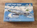 Italeri F-100F Super Sabre 1/72, 1:72 tot 1:144, Italeri, Nieuw, Ophalen of Verzenden