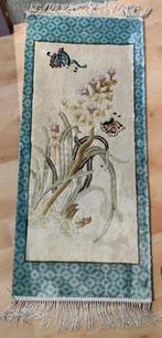 Magnifique tapis chinois en soie avec dessin en relief, Ophalen of Verzenden