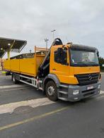 Mercedes benz axor HIAB kraan, Auto's, Mercedes-Benz, Particulier, Te koop, Handgeschakeld