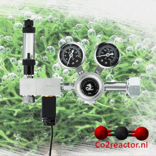 CHIHIROS co2 drukregelaar met 2 meters en App bediening, Dieren en Toebehoren, Vissen | Aquaria en Toebehoren, Nieuw, Filter of Co2