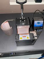 Heat press mug + printer, Telecommunicatie, Zenders en Ontvangers, Ophalen, Zo goed als nieuw
