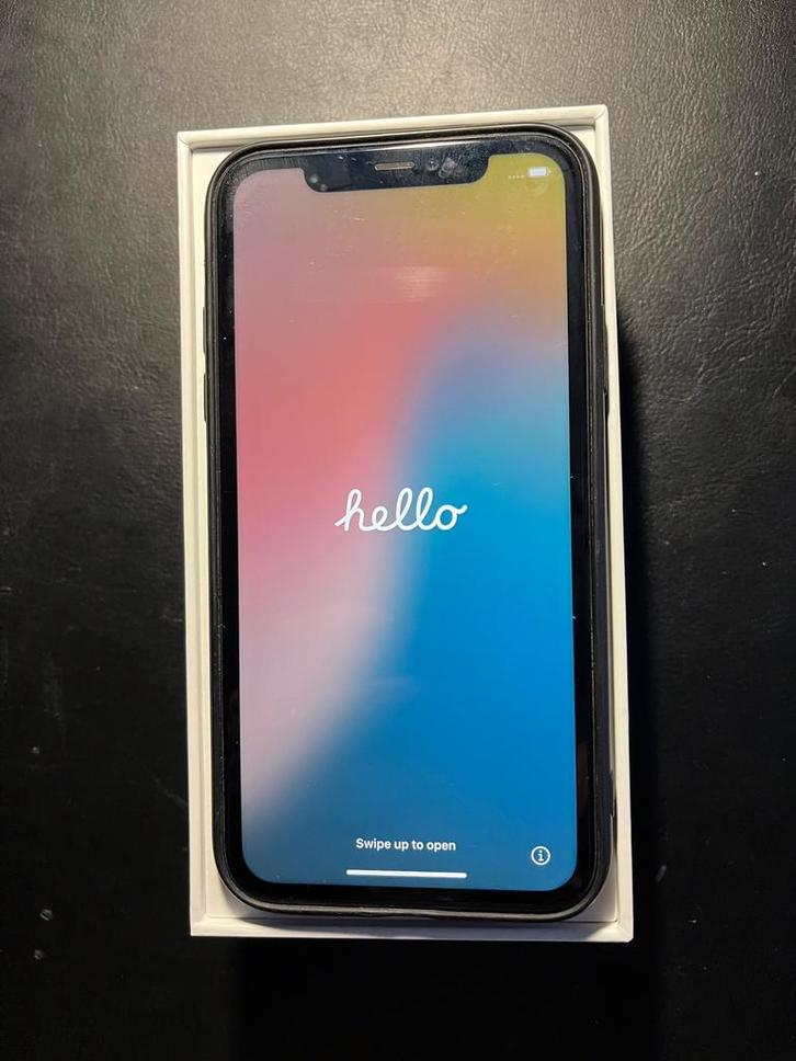Apple iPhone 11, Telecommunicatie, Mobiele telefoons | Apple iPhone, 128 GB, iPhone 11, Zwart, Ophalen of Verzenden
