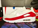 Nike Air Max 90 Ultra Flyknit 'White/Uni Red' EU42 2017, Kleding | Heren, Schoenen, Wit, Nike, Ophalen of Verzenden, Sneakers