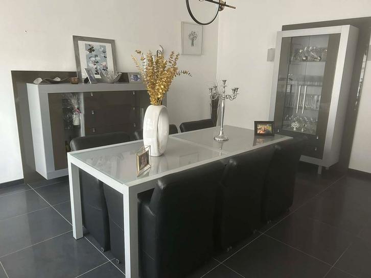 Salle à manger complète à vendre – Très bon état, Maison & Meubles, Mobilier complet, Enlèvement