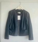 Leren vest Mayerline, Mayerline, Zwart, Maat 42/44 (L), Nieuw