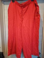 Pantalon d'été 7/8 rouge XL avec poches latérales, Rouge, Up2Fashion, Enlèvement ou Envoi, Comme neuf