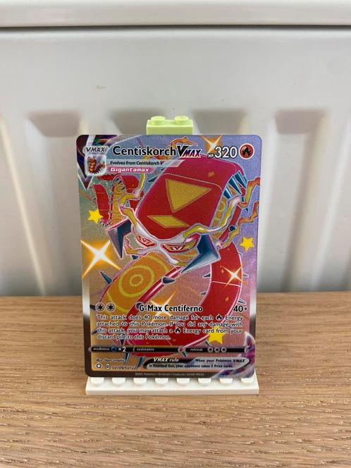 Centiskorch Vmax SV109/SV122 - Pokemon Kaart, Hobby en Vrije tijd, Verzamelkaartspellen | Pokémon, Nieuw, Losse kaart, Foil, Ophalen of Verzenden