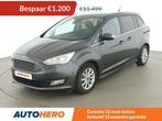 Ford Grand C-Max 1.0 EcoBoost Titanium (bj 2018), Auto's, Voorwielaandrijving, Stof, Gebruikt, USB