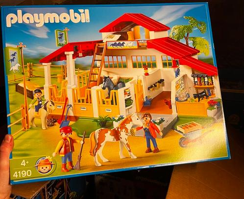 Playmobil: manège - paarden - boerderij, Enfants & Bébés, Jouets | Playmobil, Comme neuf, Ensemble complet, Enlèvement