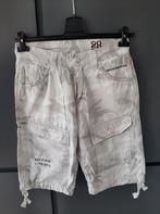 Herenshort wit maat 28, Kleding | Heren, Broeken en Pantalons, Gedragen, Ophalen of Verzenden, Wit