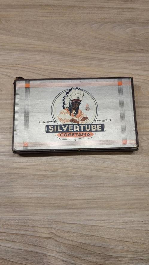 Cogetama silvertube sigaren, Verzamelen, Rookartikelen, Aanstekers en Luciferdoosjes, Zo goed als nieuw, Ophalen of Verzenden