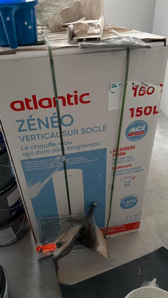 Atlantic Zeneo ACI Hybrid VS 150 liter op de grond, Doe-het-zelf en Bouw, Chauffageketels en Boilers, Nieuw, Geiser, 100 liter of meer