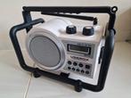 Werfradio Wit PerfectPro Usbbox Bouwplaats Radio, Audio, Tv en Foto, Radio's, Ophalen of Verzenden, Zo goed als nieuw, Bouwradio