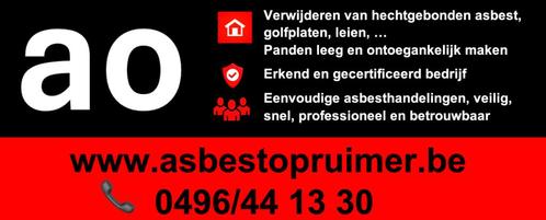 asbest, isolatie en steenstrippen, opruimen huizen, Doe-het-zelf en Bouw, Metselstenen, Ophalen