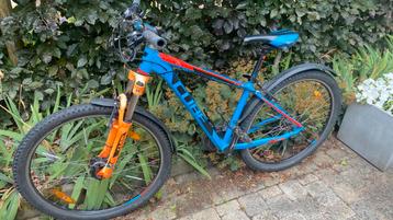 Fiets MTB Cube AIM CMPT. blauw oranje beschikbaar voor biedingen