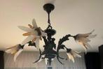 zeer mooie luster met LED-lampen, Ophalen of Verzenden, Gebruikt, Glas, Antiek