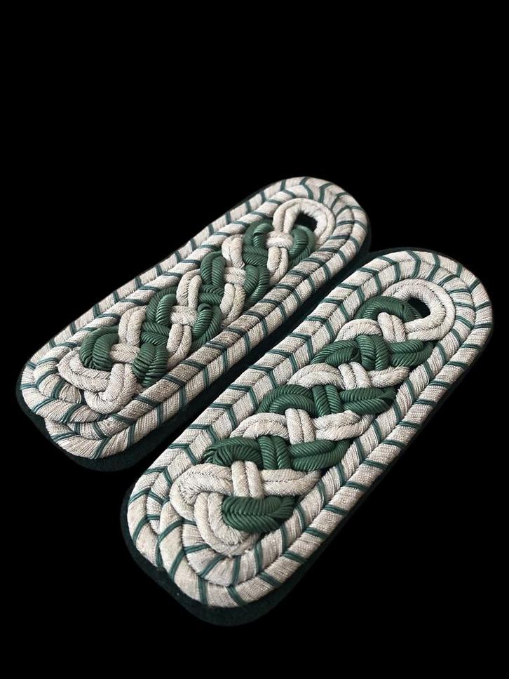 Duitse ww2 douane meister schouderstukken, Verzamelen, Militaria | Tweede Wereldoorlog, Ophalen of Verzenden