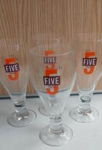 4 glazen vijf 5, Verzamelen, Ophalen of Verzenden, Zo goed als nieuw