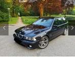 Bmw e39 525i, Auto's, Achterwielaandrijving, 2490 cc, Alcantara, Zwart