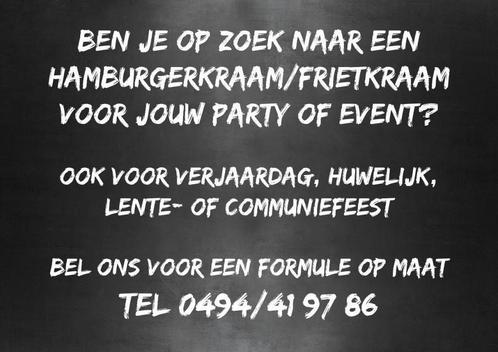 Foodtruck, hamburgerkraam, Zakelijke goederen, Horeca | Food, Snacks, Ophalen of Verzenden
