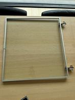 Tombo Deur glas en metalen lijst voor Besta IKEA, Huis en Inrichting, Woonaccessoires | Lijsten, Ophalen, 50 tot 75 cm, Metaal of Aluminium