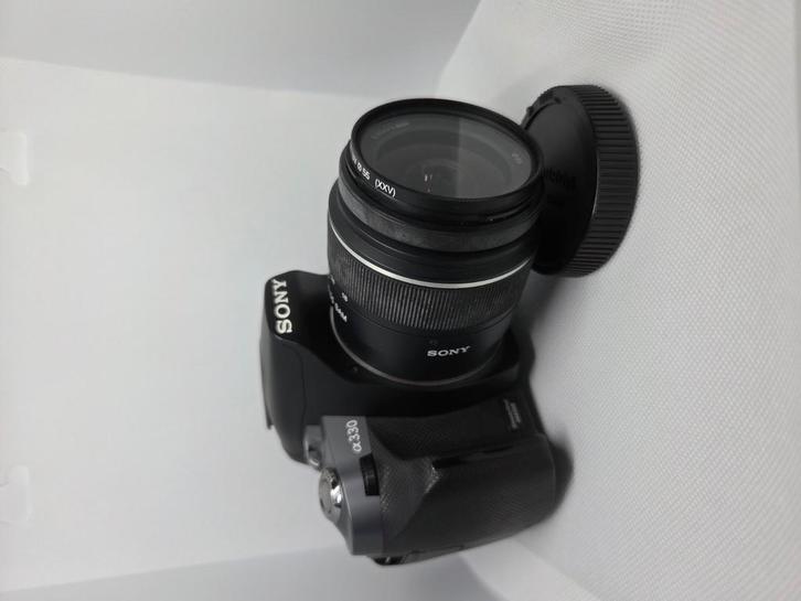 Sony a330 fototoestel met bijhorende accessoires, Audio, Tv en Foto, Fotocamera's Digitaal, Zo goed als nieuw, Spiegelreflex, Sony