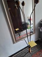 vintage staanlamp met flexibele armen en 3 houders voor orn, Ophalen of Verzenden, Gebruikt