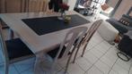 Tafel met 6 stoelen, Huis en Inrichting, Ophalen, Zo goed als nieuw
