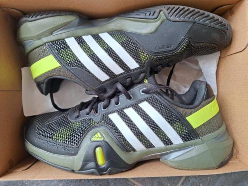 Adidas Barricade 8 tennisschoenen maat 45 1/3, Sport en Fitness, Tennis, Zo goed als nieuw, Schoenen, Adidas, Ophalen