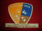 Scouting Roverway 2018 NL Contingent + naambandje, Collections, Scoutisme, Emblème, Broche ou Badge, Envoi, Neuf