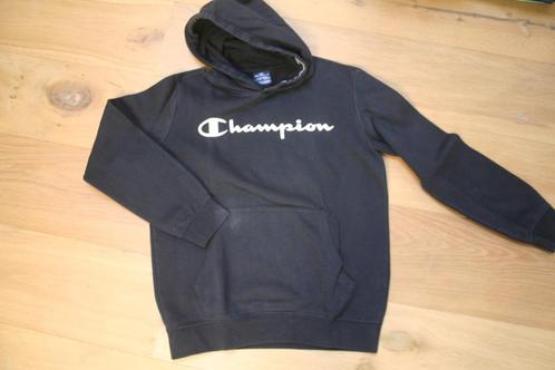 Maat 164 - Champion - zwarte hoodie, Enfants & Bébés, Vêtements enfant | Taille 164, Comme neuf, Garçon, Pull ou Veste, Enlèvement ou Envoi